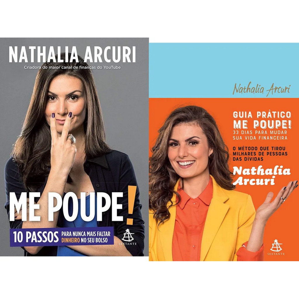 Kit Livro Guia Prático Me Poupe Me Poupe Nathalia Arcuri Shopee Brasil 1338