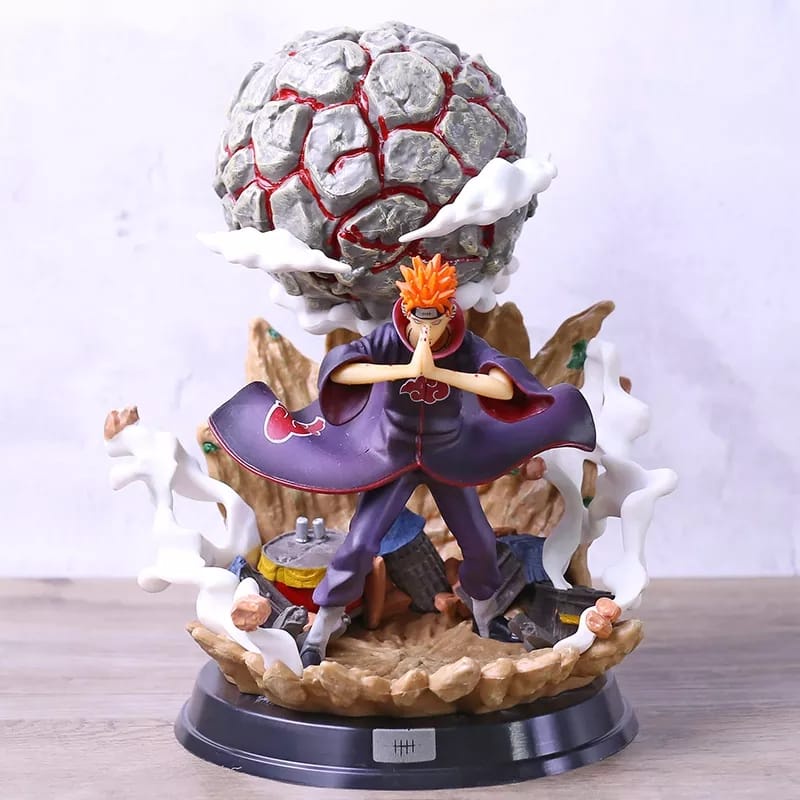 Boneco Naruto Uzumaki 25cm Action Figure Anime Troca Rosto