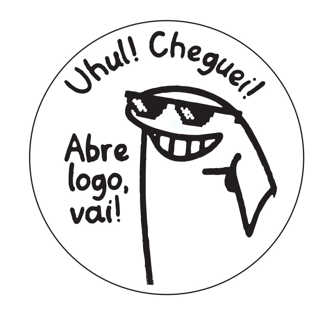 Etiqueta Adesiva flork Meme Bento Pacote com 50 ou 100 Etiquetas