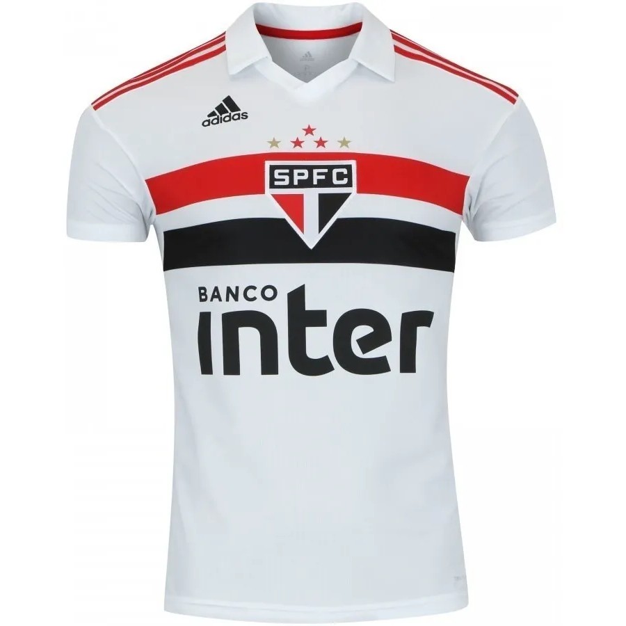 São Paulo adidas Gola Polo Camiseta Oficial Promoção Tam GG | Shopee