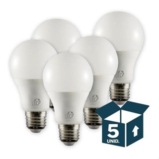 Lâmpada Led 15w Equivalência 100w - Kit Com 5 Unidades em Oferta na Shopee