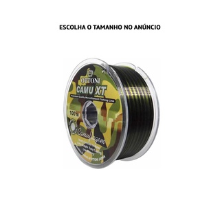 Linha Monofilamento Camu XT 100m Linha Pesca Camuflada Baixa Memória