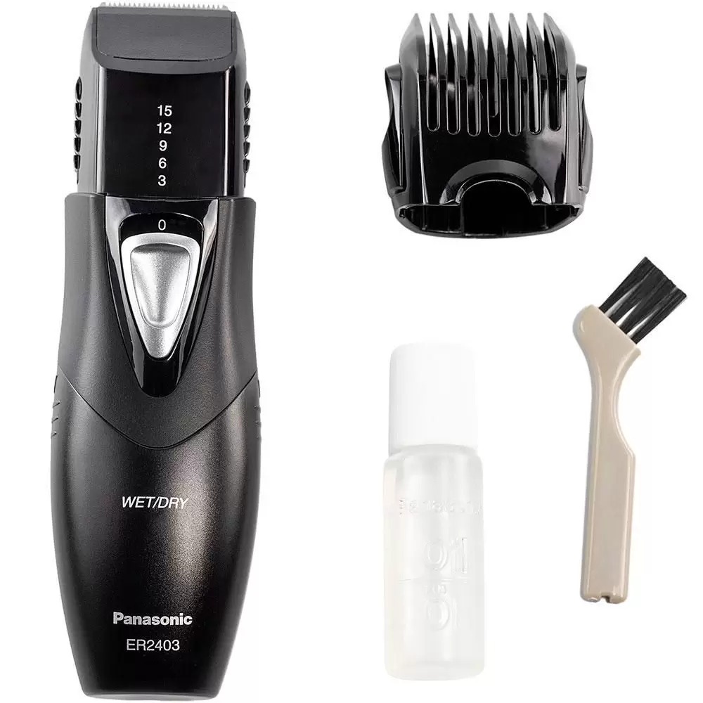 Aparador de pelos e barbeador PANASONIC - ER2403 | Shopee Brasil