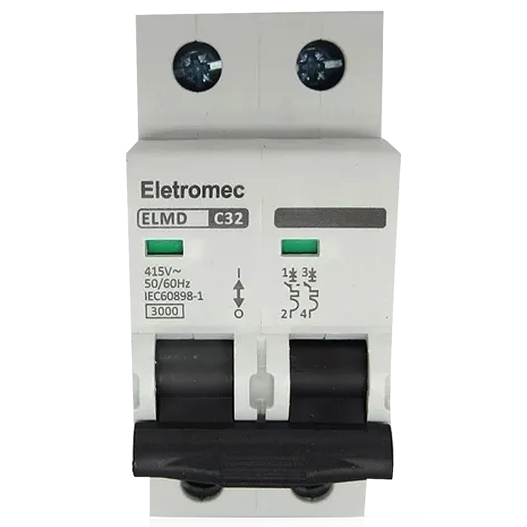 Disjuntor Mini Din Bipolar 32a Curva C 3ka 400/440v em Oferta na Shopee