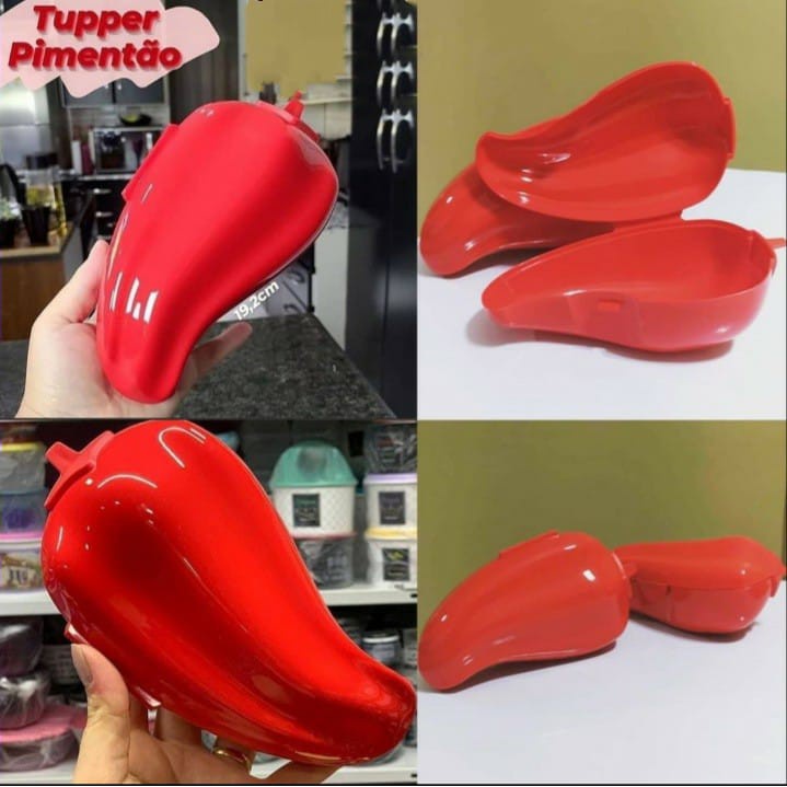 Tupper Pimentão Tupperware Guarda Conserva
