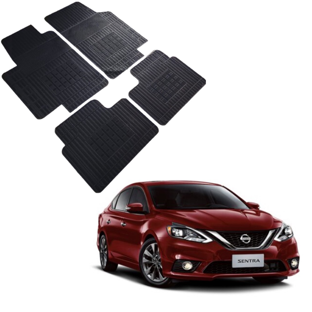 Jogo Tapete Especifico Sentra 2020 100% Borracha Borcol