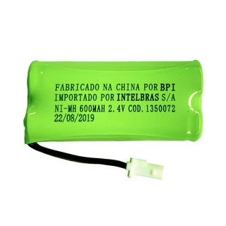 Kit 2 Bateria Telefone Sem Fio Intelbras Original Ts40 Ts60 Ts3110 Ts3130 Ts5120