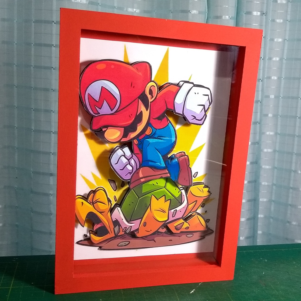 Quadro D MARIO LUIGI Shopee Brasil