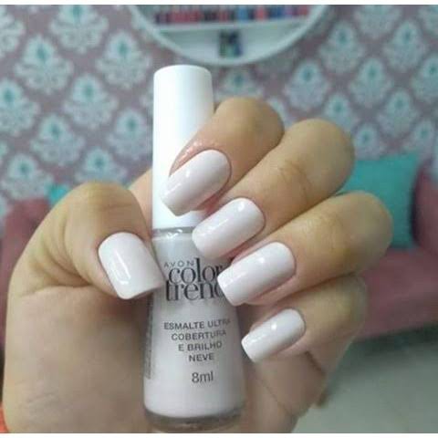 esmalte branco neve