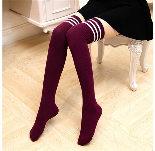 ladies knee socks