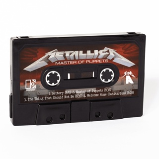 Carteira K7 - Metallica (Master Of Puppets) - Carnaúba Estúdio em Oferta na Shopee