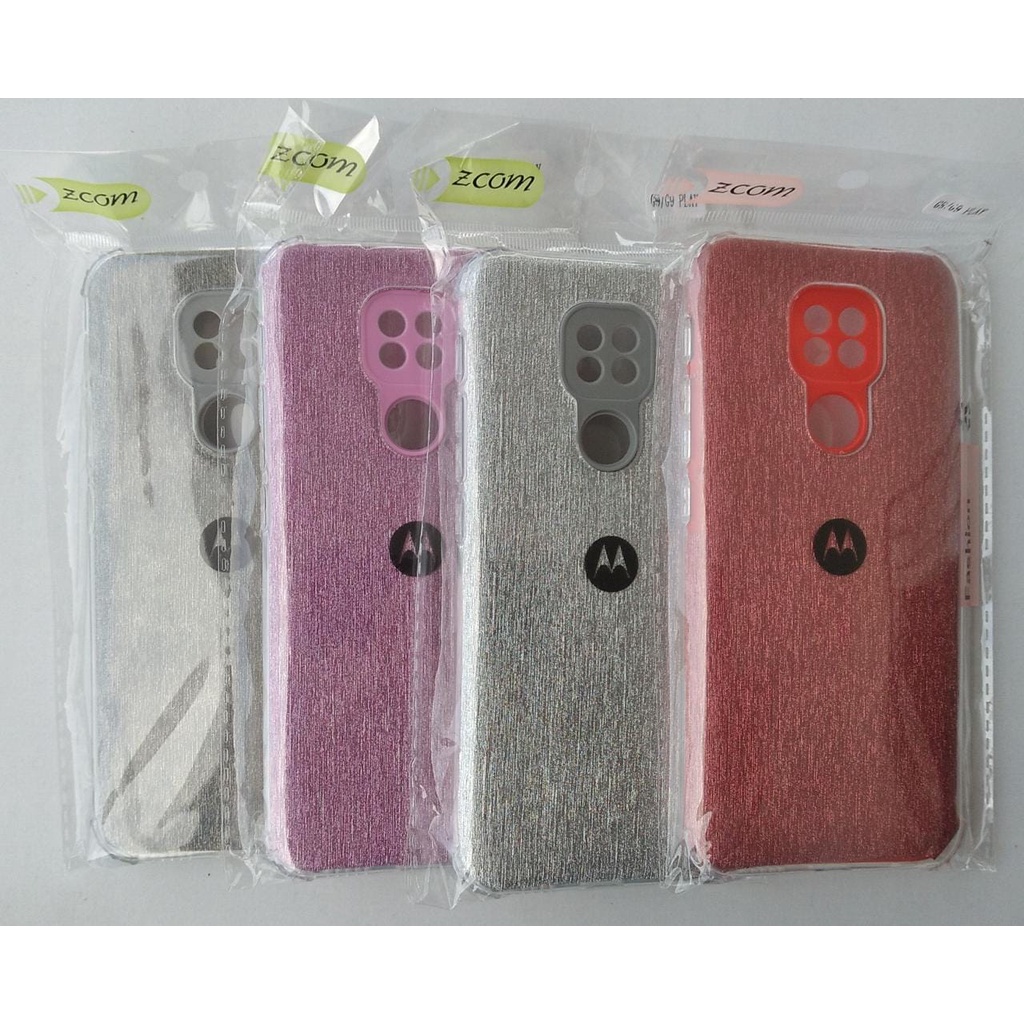 Capa Capinha Motorola MT G9/G9 PLAY  Emborrachada com Gliter