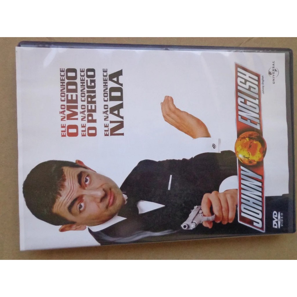 Johnny English 1 Ótimo Estado Dvd Original - comédia