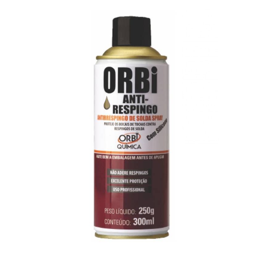 Anti Respingo De Solda Com Silicone 400ml Orbi Quimica