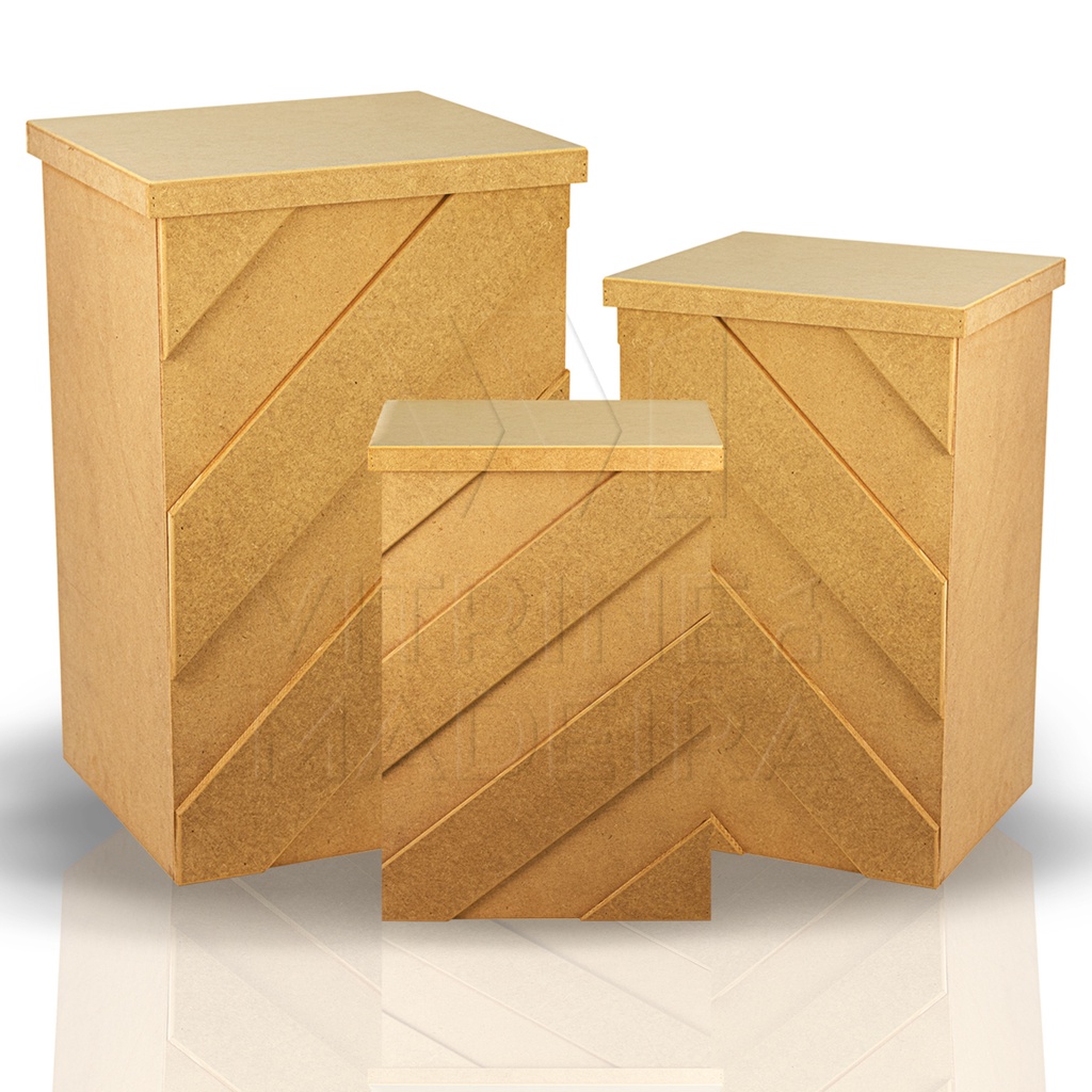 Kit Festa Trio de Mesas Dobráveis Moderna MDF Promoção Shopee Brasil