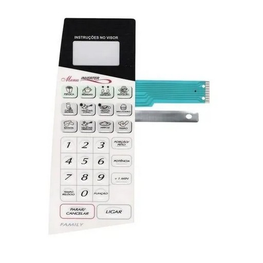 Membrana Teclado Microondas Panasonic Nns62 - Nns 62 NOVA