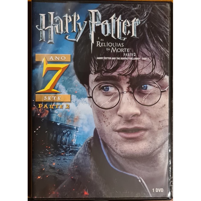 Dvd original do filme Harry Potter e as Relíquias da Morte Parte 2 (Novo, não Lacrado)