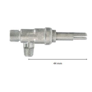 Registro Especial Rosca Externa Haste 44mm Para Queimador