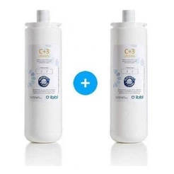 Kit 2 Refil C+3 Vela Filtro Purificador Ibbl Fr600 Evolux C3
