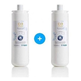 Kit 2 Refil C+3 Vela Filtro Purificador Ibbl Fr600 Evolux C3