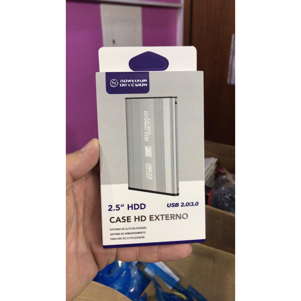 CASE HD EXTERNO 2.5'' HDD USB 2.0/3.0