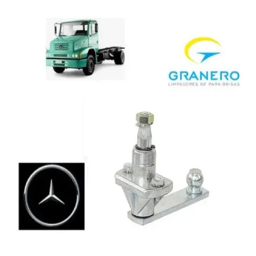 Pivo Limpador Mb Serie L Apos 98 / Motor Lado Esquerdo/ 307e
