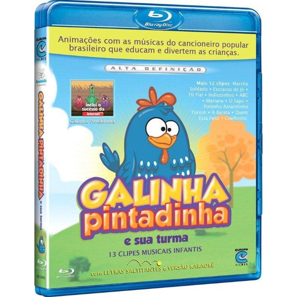 Blu-Ray Galinha Pintadinha 13 Clipes Musicais Infantis em Oferta na Shopee