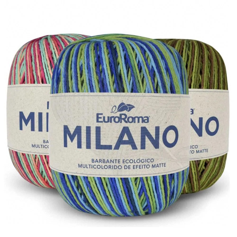 Barbante EuroRoma Milano N°6 200g em Oferta na Shopee