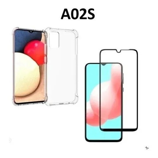 Capa Case Capinha Anti Shock Samsung + Pelicula Vidro 3D Para A01/A01 CORE/A11/A10S/A10/M10/A20S/A31/M21S/M31/A30S/A50S/A30