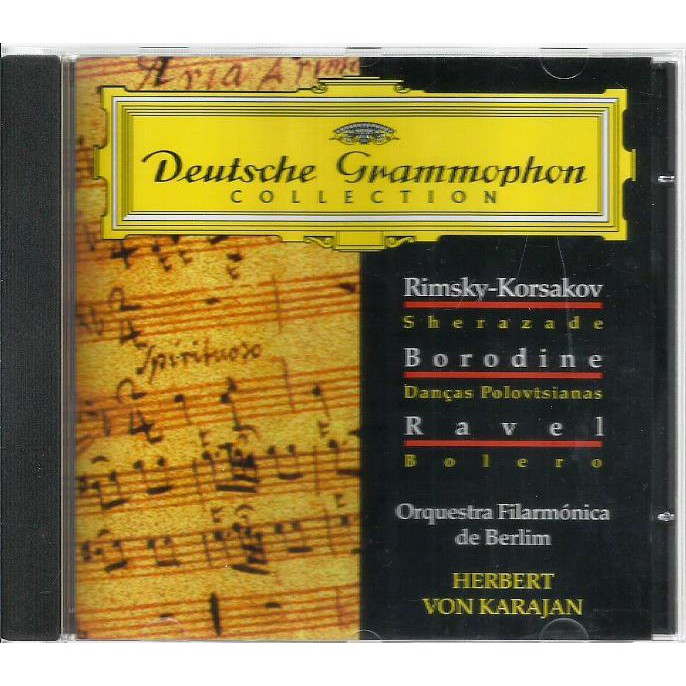 1147 Mcd- Cd Original 1999- Deutsche Grammophon- Rimsky- Korsakov Scherazade- Borodin Polovtsianas Dances- Ravel Bolero- Clássica