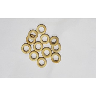 Argola Madeira Natural cor Marfim  - 20 mm  2.0 cm Macramê Artesanato acabamentos em saias blusas em Oferta na Shopee