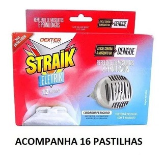 Repelente Elétrico Mata Pernilongo Dengue Com 18 Pastilhas