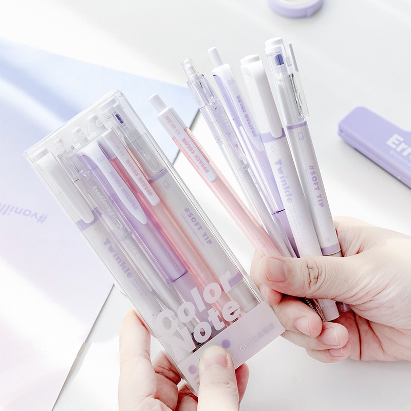 Penlab 4pcs Retro Colorida Marcador De Arte Conjunto De Canetas De ...