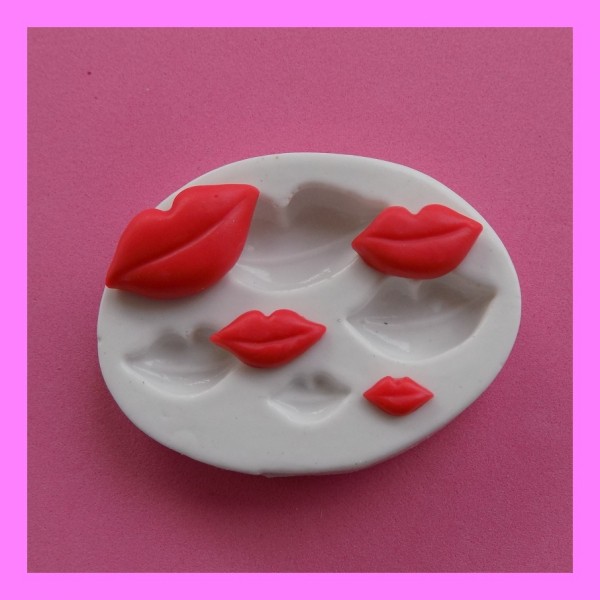 Molde De Silicone Beijinhos Molde Para Confeitaria Molde Para Biscuit 631