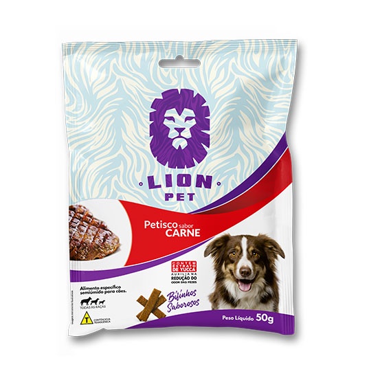 Petisco Para Cães Lion Pet Sabor Carne - 50 g