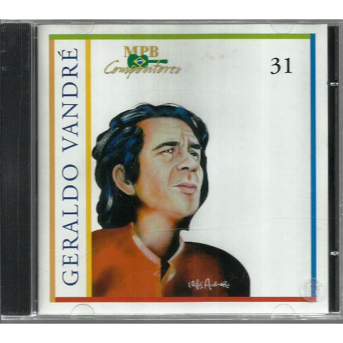 1294 Mcd- Cd Original 1997- MPB Compositores- Nº. 31- Geraldo Vandré- Musica Popular Brasileira