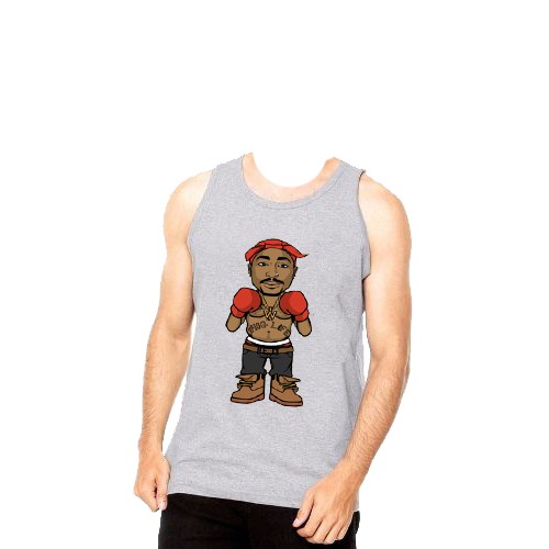 Camiseta Regata Masculina 2 Pac 2Pac Rap Tupac Camisa Rapper Rap