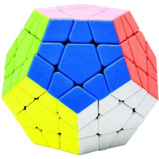 Brinquedo/Cubo De Velocidade Megaminx Stickerless Com 3x3