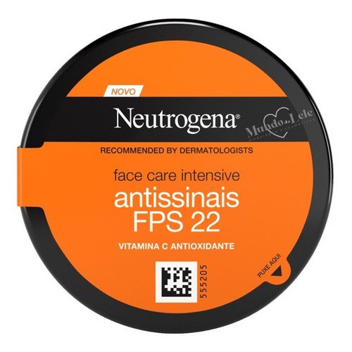 Detalhes do Neutrogena Creme Facial Antissinais Vitamina C Fps22