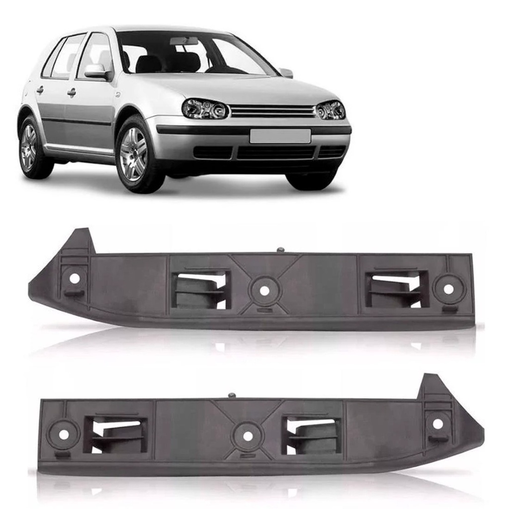 Par Guia Suporte Parachoque Dianteiro Golf 1998 A 2006 em Oferta na Shopee