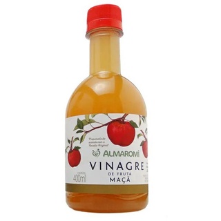 Vinagre De Maçã 400ml - 100% natural - Almaromi