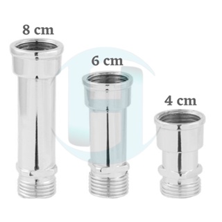 Alongador Prolongador Extensor De Torneira Em Metal 1/2" 20 mm 4cm 6cm 8cm PROMOÇÃO em Oferta na Shopee