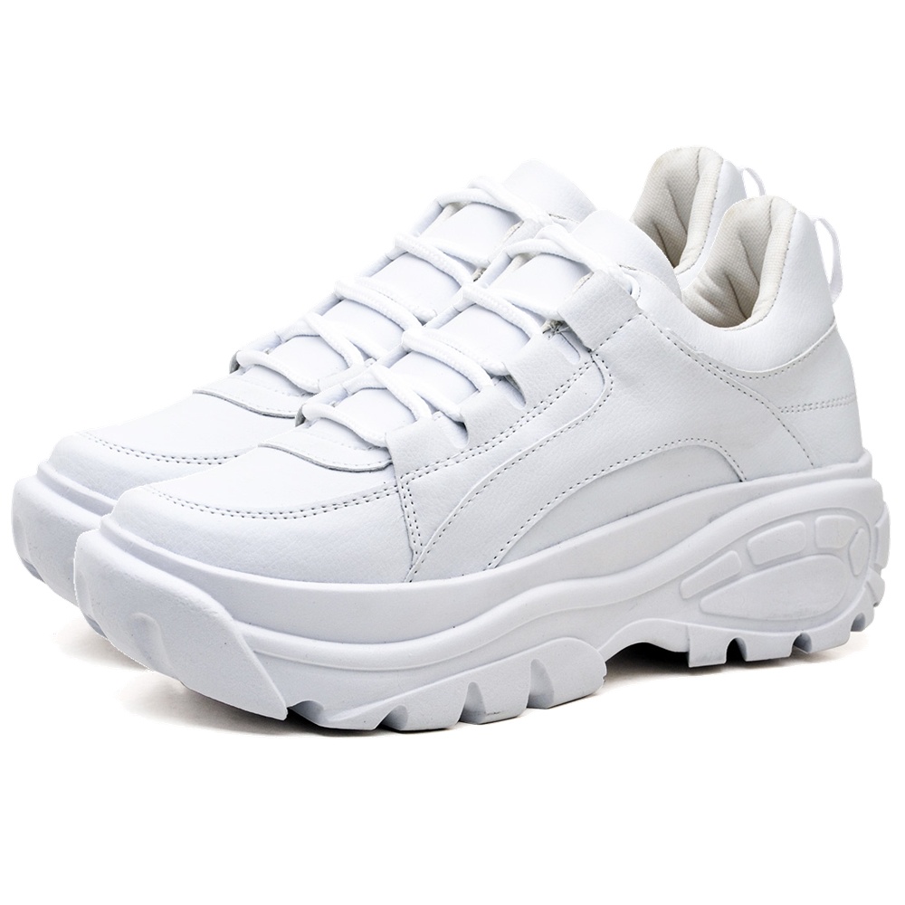 Tenis Feminino Dubuy Casual Chunky Plataforma Branco 728FG - Women Shoes
