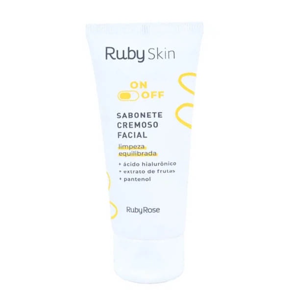 Sabonete Cremoso Facial Ruby Rose On Off Hb 327 em Oferta na Shopee