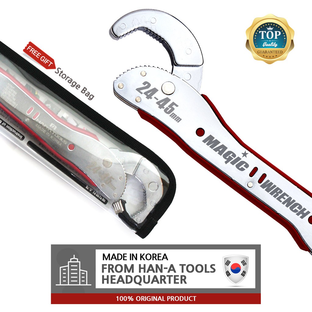 Chave Mágica Multifuncional , Catraca Automática Ajustável Universal , Funciona Como Conjunto De Combinada De Soquete De Reversível (Bolsa WR-7000)