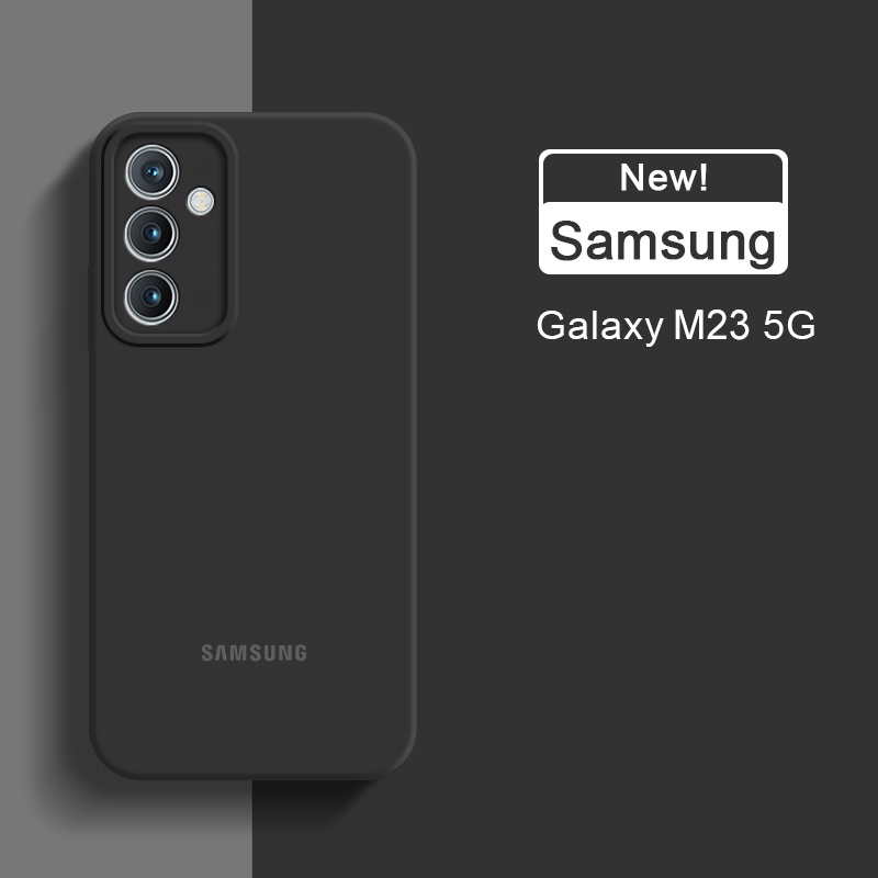 Novo Capa De Silicone Flexível Para Telefone Samsung Galaxy M23 M52 M33 M53 F23 5G M31 M21 M30S A04 4G M13 5G Fosca Cor De Doce