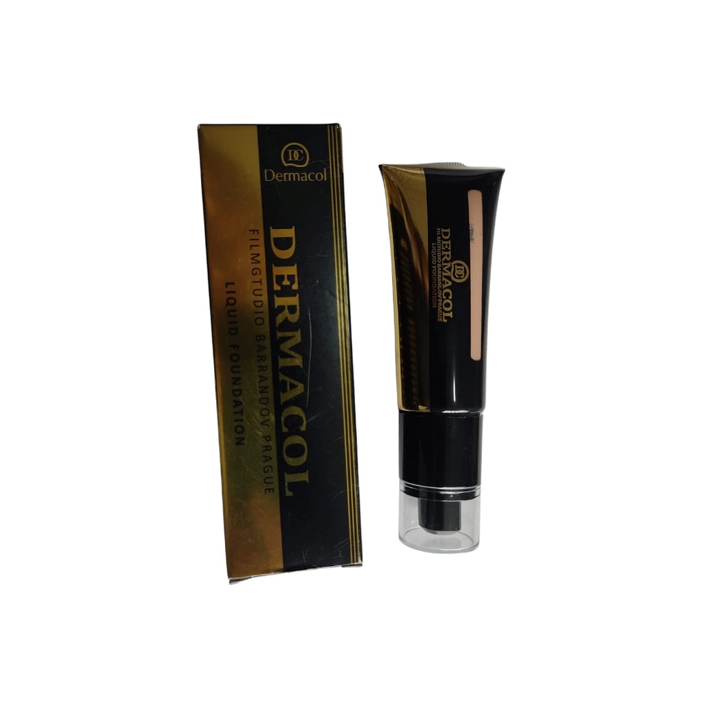 Base Dermacol Liquida Alta Cobertura. N 01