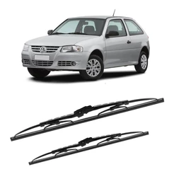 Par Palhetas De Ferro Limpador Vw Gol G4 2005 2006 2007 2008 2009