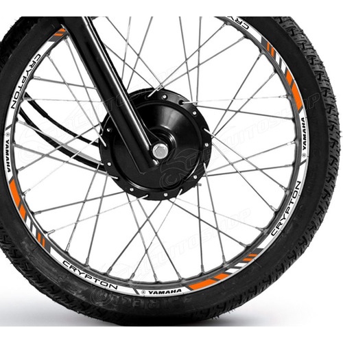 Friso Adesivo Refletivo M7 Roda Moto Yamaha Crypton