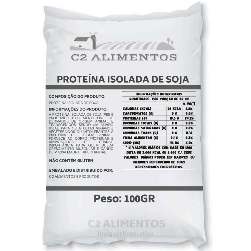 Soy Proteína Isolado De Soja Pura E Hidrolizada Granel Envio Imediato